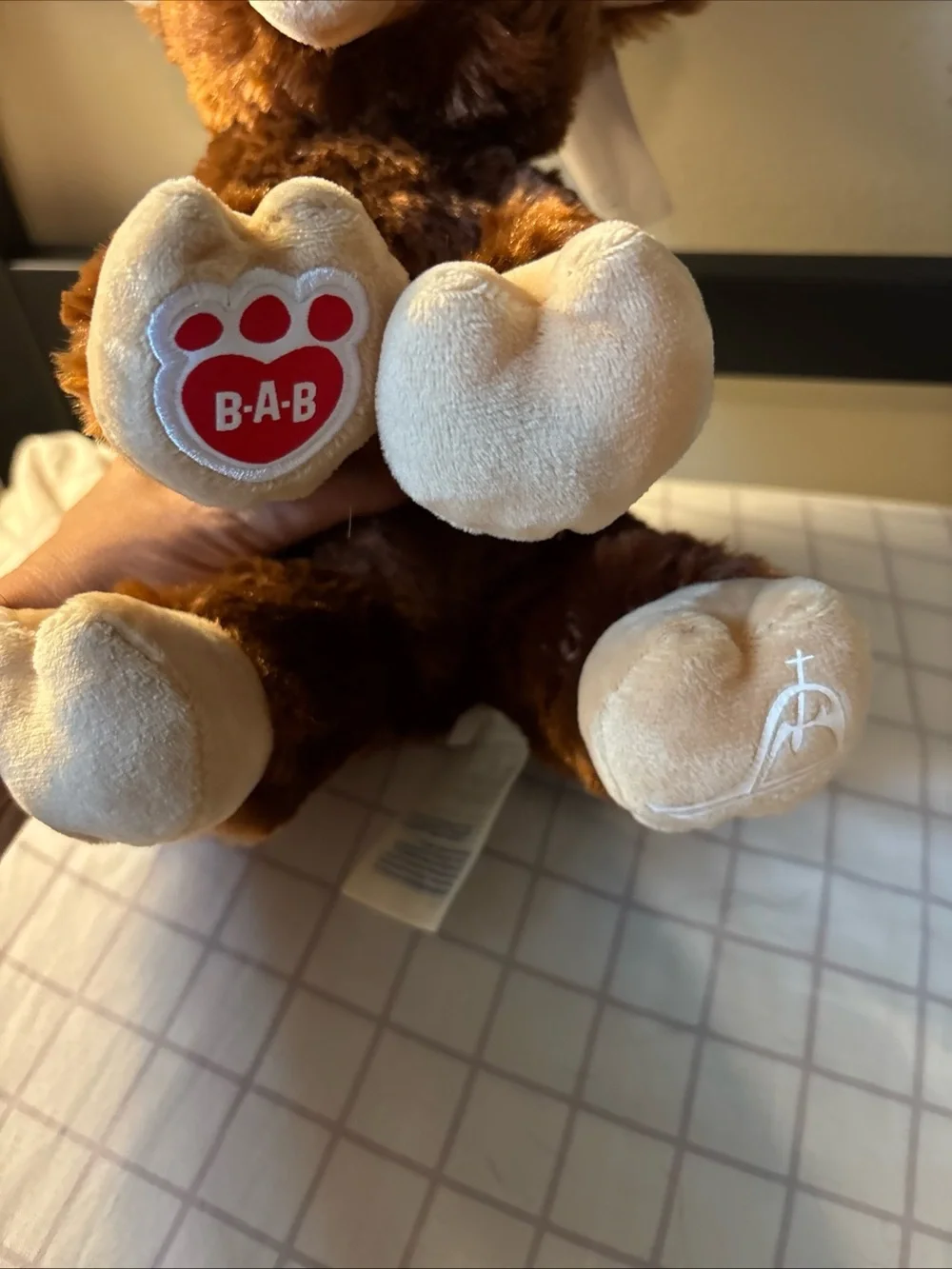 Build-A-Bear Plush Moose in Brown and Cream this moose is retired